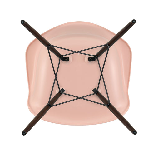 Cadeira de Braços em Plástico Eames DAW / Base Ácer Escuro